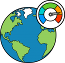 Global warming freehand drawings