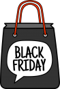 Black Friday freehand drawings