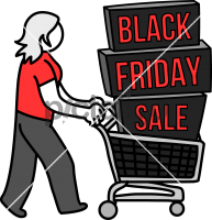 Black Friday ShoppingFreehand Image