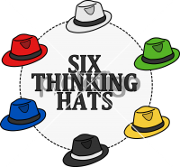 Six thinking hatsFreehand Image