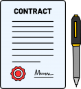 Contract freehand drawings