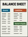 Balance Sheet freehand drawings