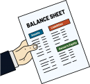 Balance Sheet freehand drawings