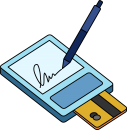 Digital Signature freehand drawings