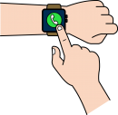 Smart Watch freehand drawings