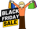 Black Friday freehand drawings