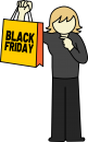 Black Friday freehand drawings