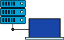 Client Server freehand drawings