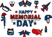 Memorial DayFreehand Image