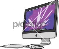 Apple Desktop ComputerFreehand Image