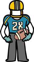 American FootballFreehand Image