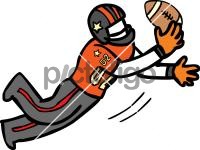 American FootballFreehand Image