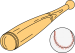Baseball freehand drawings