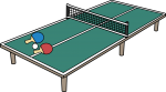 Table Tennis freehand drawings