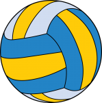 Volleyball freehand drawings