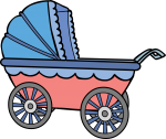 Baby Carriage freehand drawings