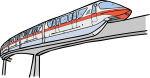 Monorail freehand drawings