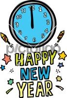 New YearFreehand Image