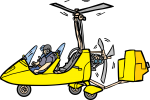 Autogyro freehand drawings