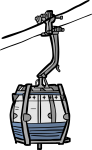 Cable Car freehand drawings