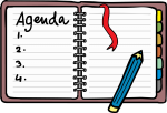 Agenda freehand drawings