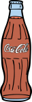 Coke Bottle freehand drawings