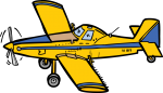 Crop Duster freehand drawings