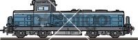 Diesel LocomotiveFreehand Image