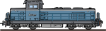 Diesel Locomotive freehand drawings