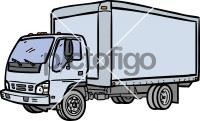 Delivery TruckFreehand Image