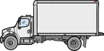 Delivery Truck freehand drawings