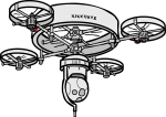 Drone freehand drawings