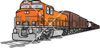 Freight TrainFreehand Image