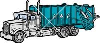 Garbage TruckFreehand Image