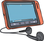 MP3Media Players freehand drawings