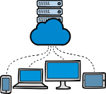 Cloud Server freehand drawings