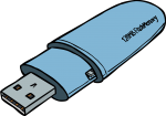 Pen Drives freehand drawings