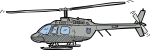 Helicopter freehand drawings