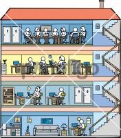 Office Cross Section