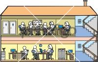 Office Cross Section