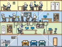 Office Cross Section