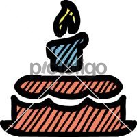 Birthday CakeFreehand Image