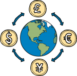 Currency Converter freehand drawings