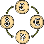 Currency Converter freehand drawings