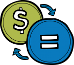 Currency Converter freehand drawings